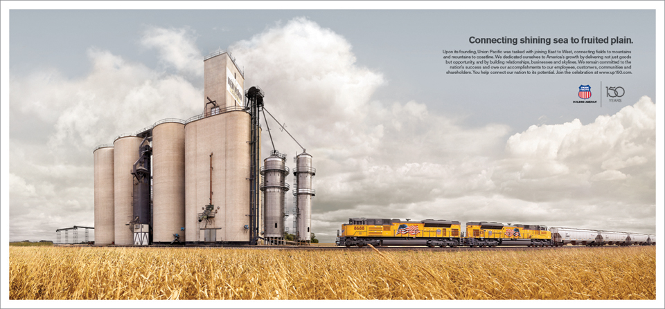 Union Pacific “Fruited Plain, Lincoln, Tomorrow”